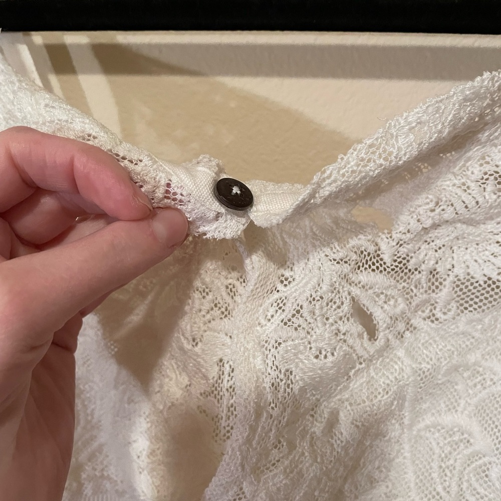 Free People Lace Top XS - Picture 5 of 13